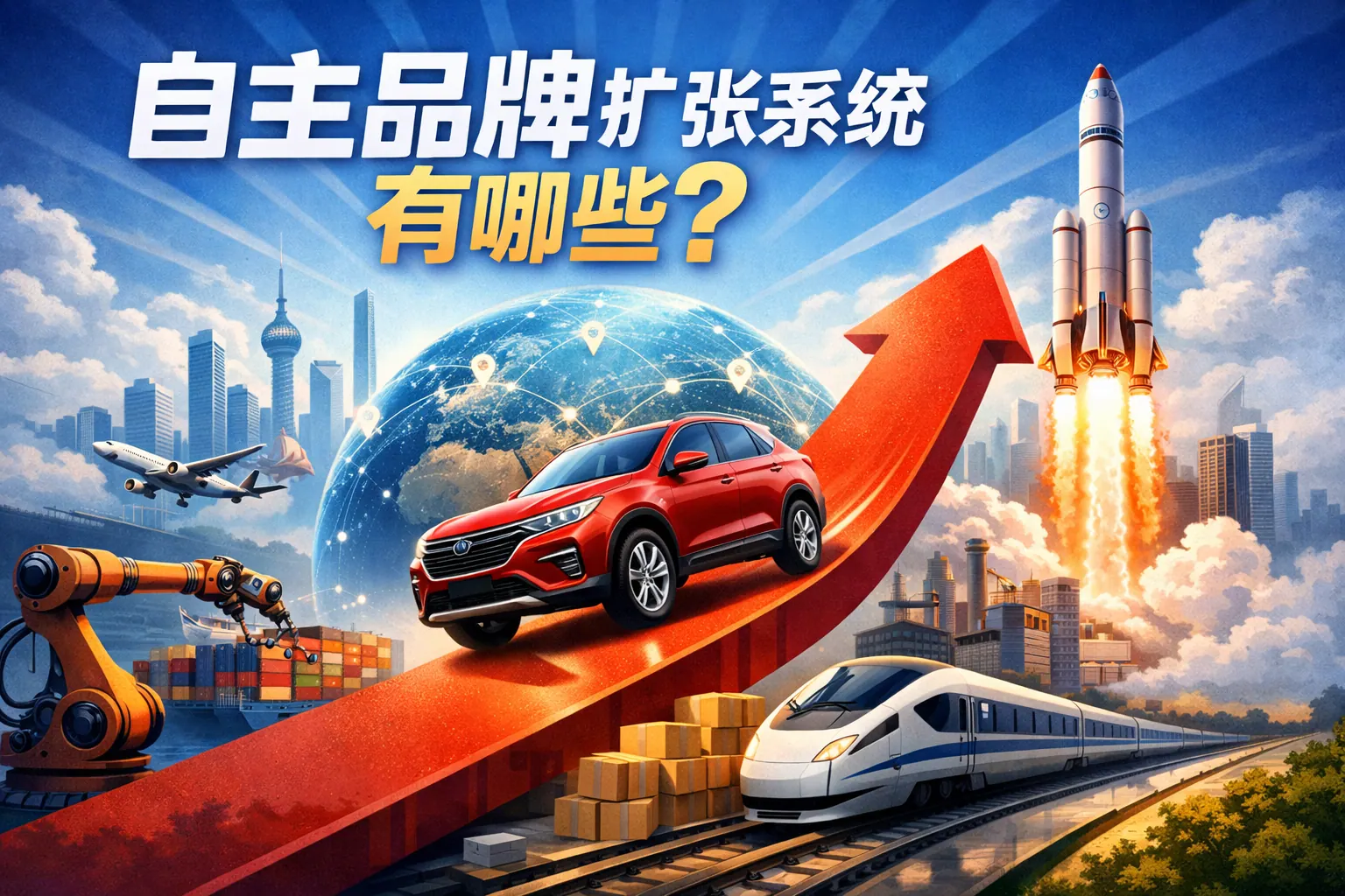 自主品牌扩张系统有哪些