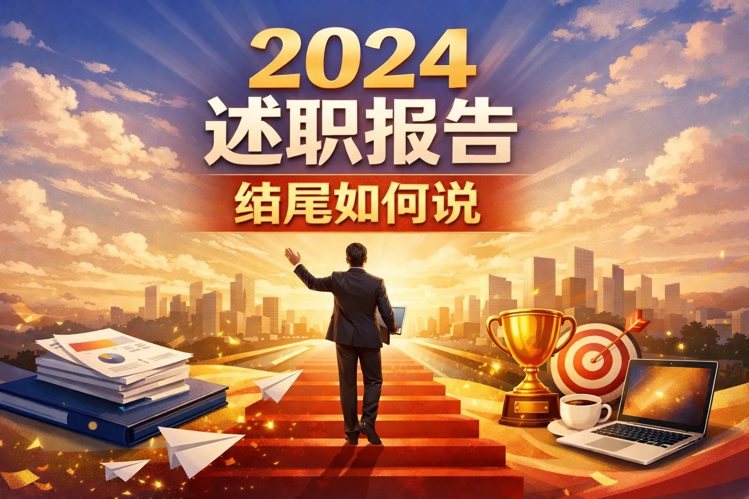 2024述职报告结尾如何说