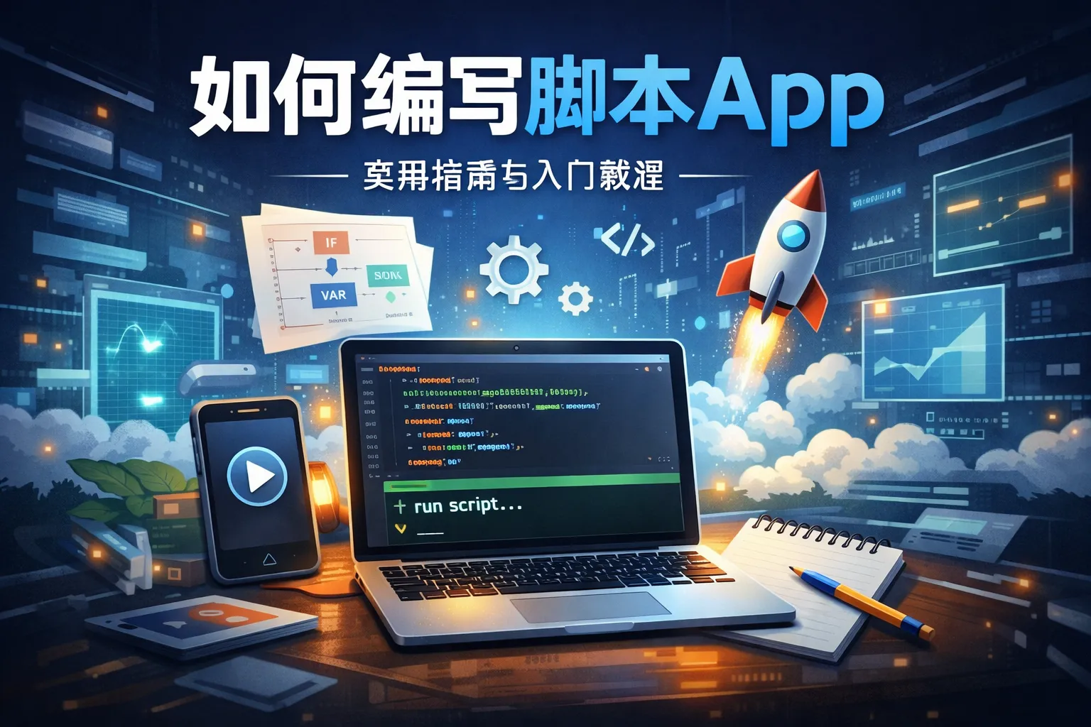 如何编写脚本app