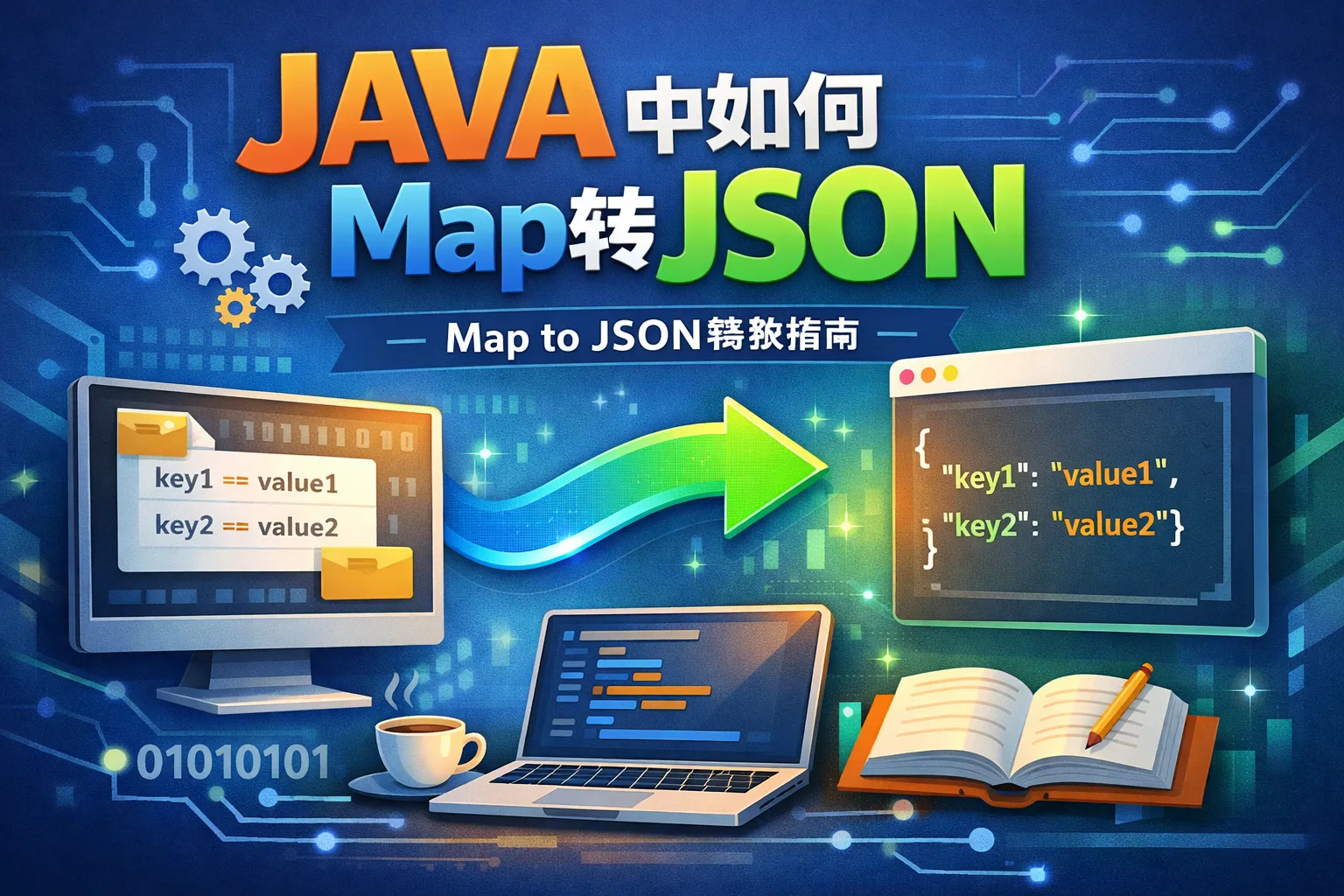 JAVA中如何Map转json