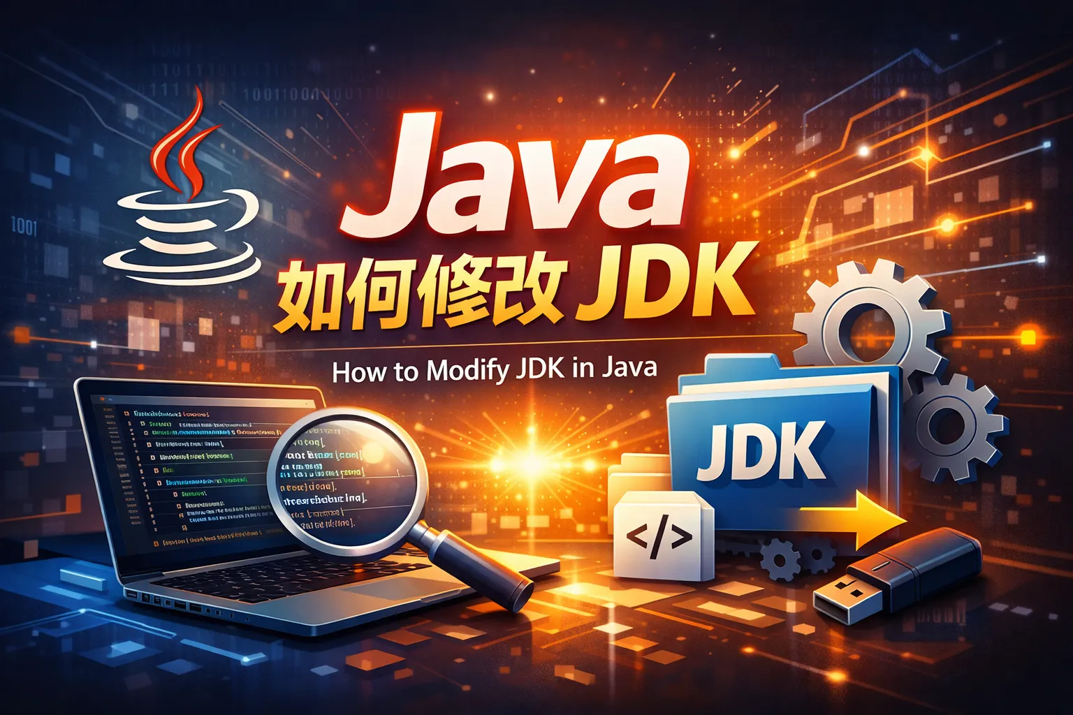 java如何修改jdk
