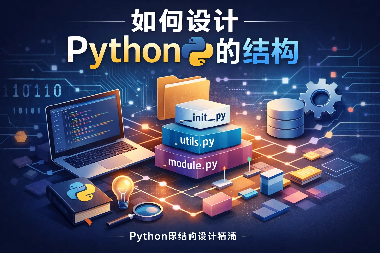 如何设计python库的结构