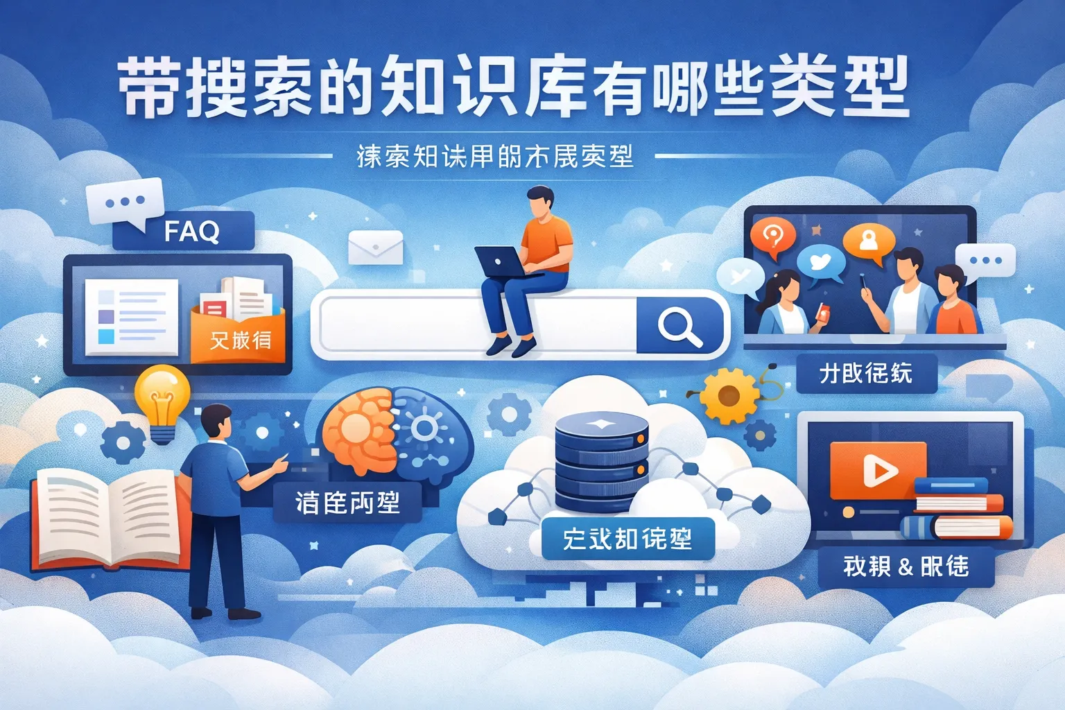 带搜索的知识库有哪些类型