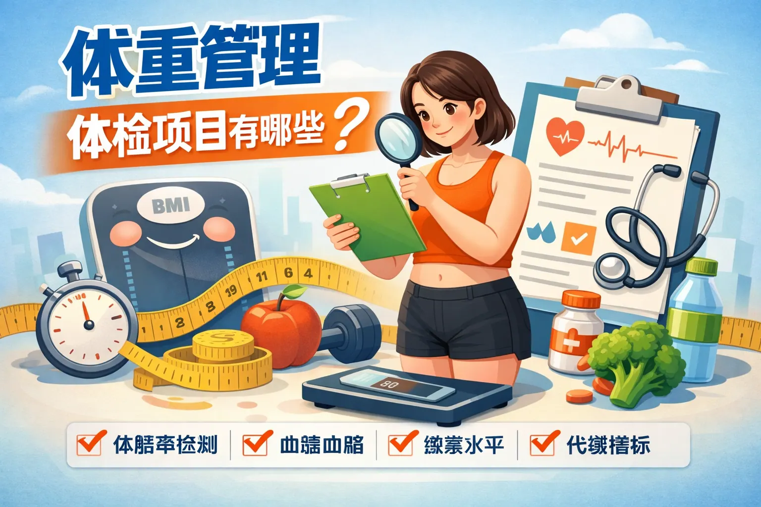 体重管理体检项目有哪些