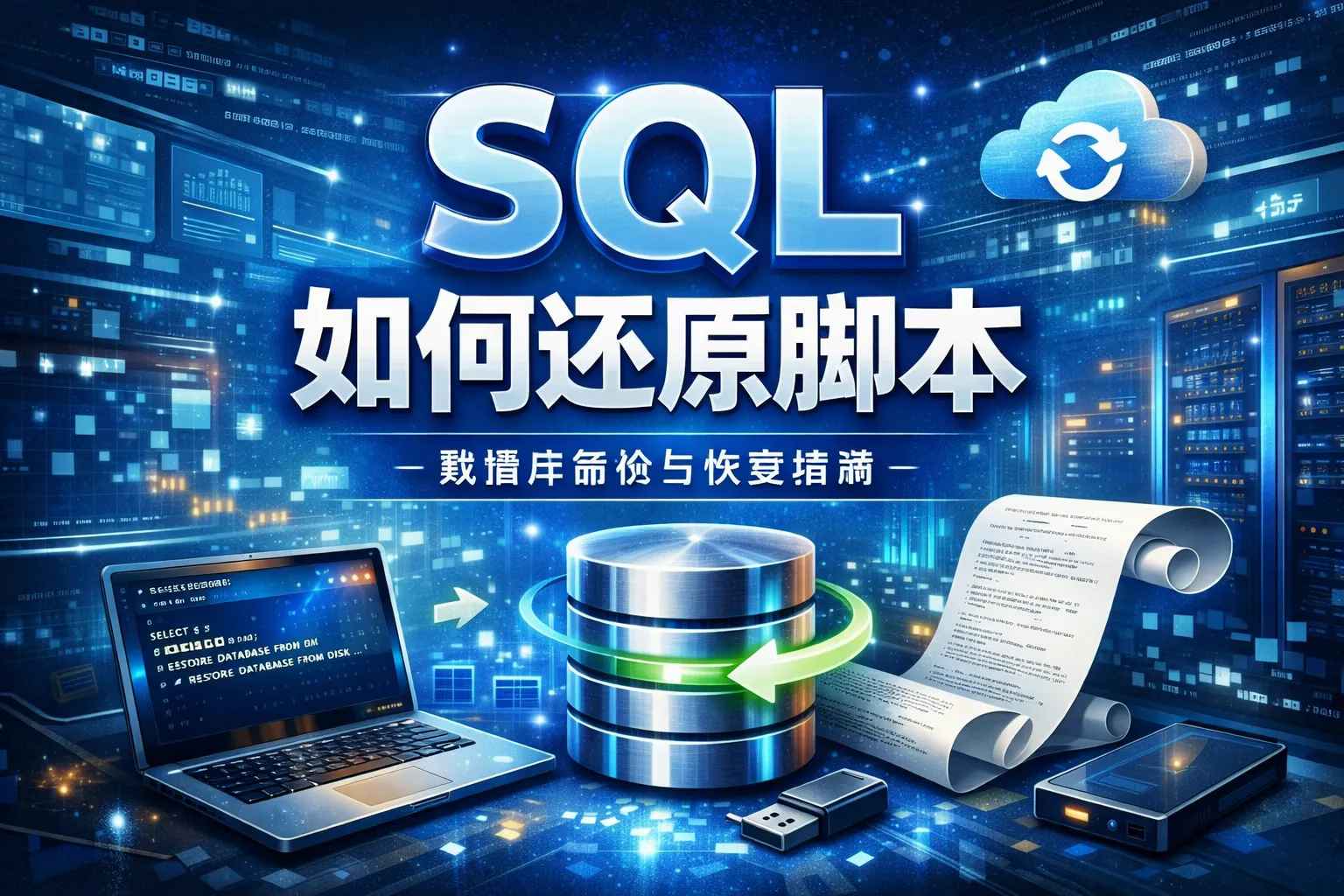 sql如何还原脚本