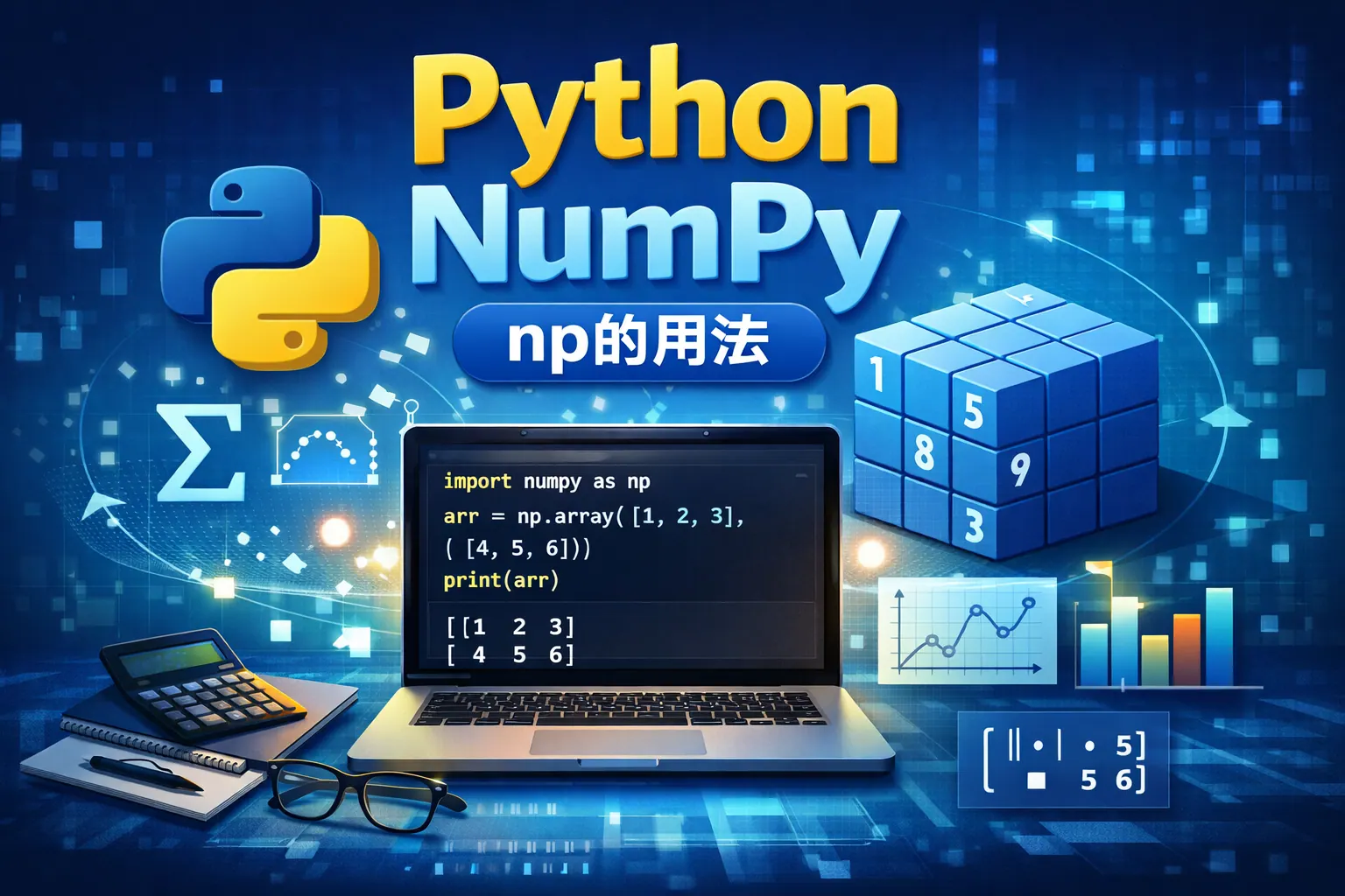 python numpy np的用法