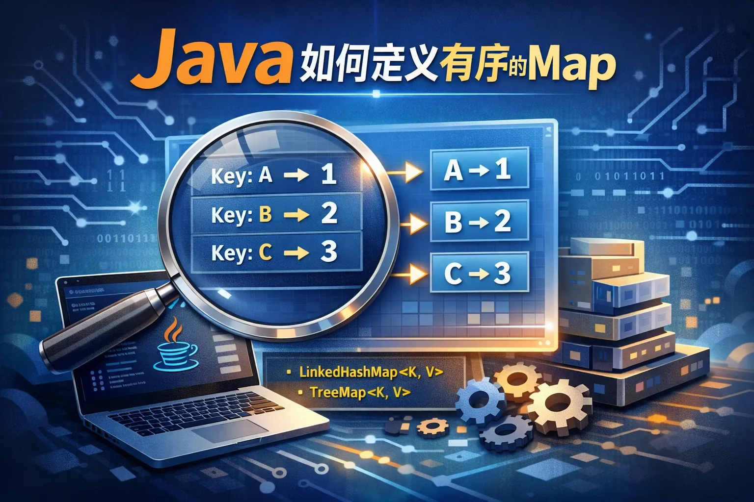 java如何定义有序的map