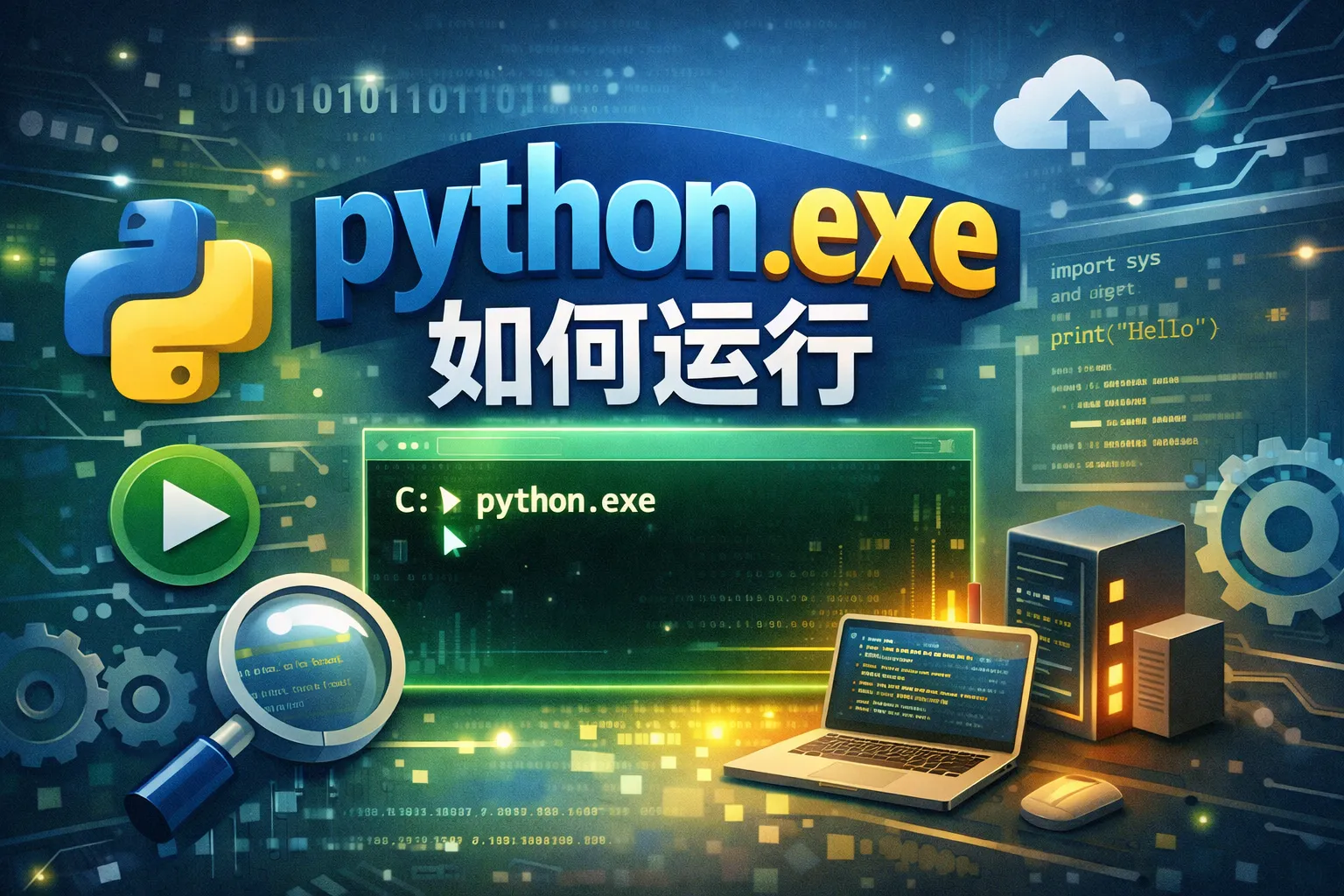 python.exe如何运行