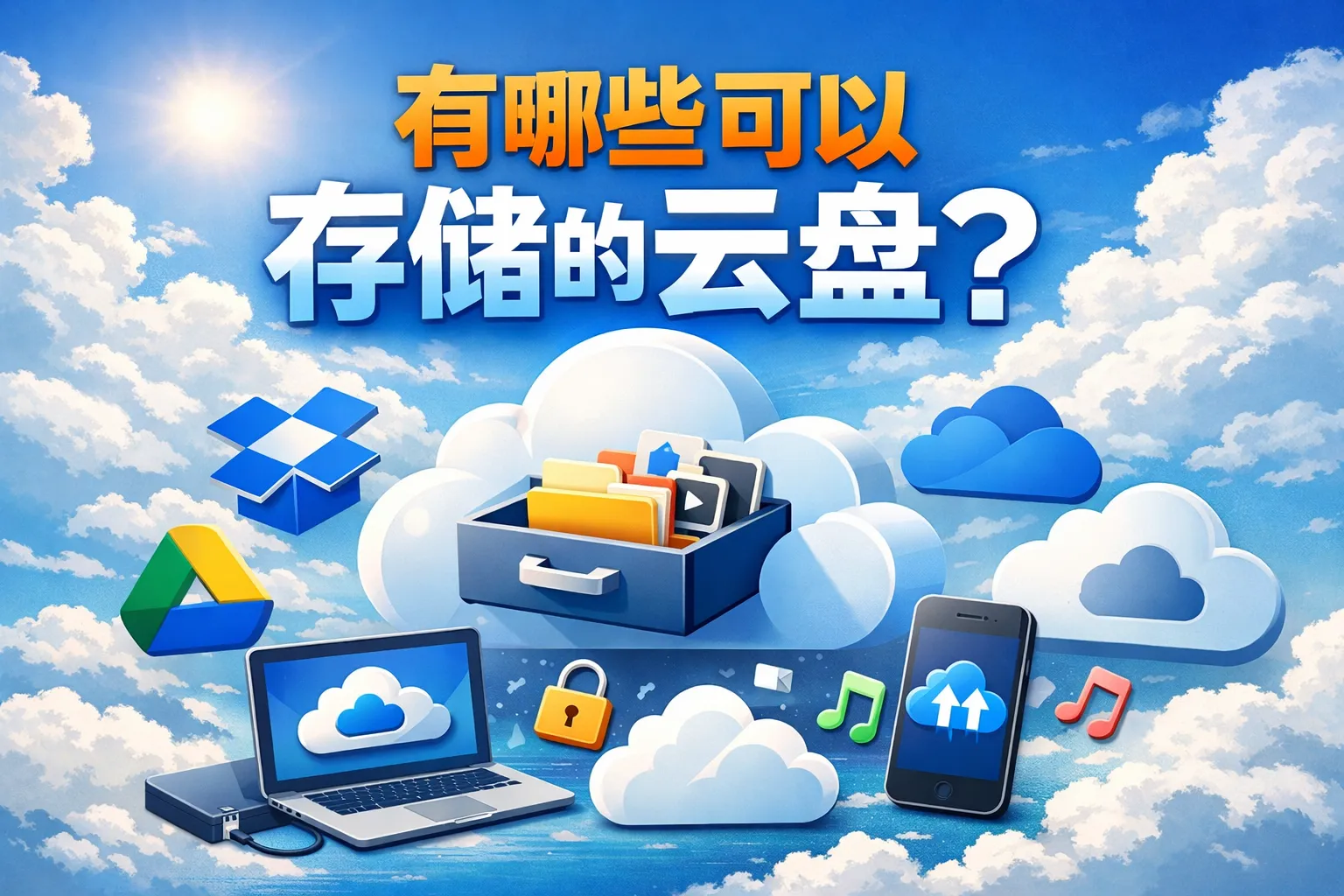 有哪些可以存储的云盘