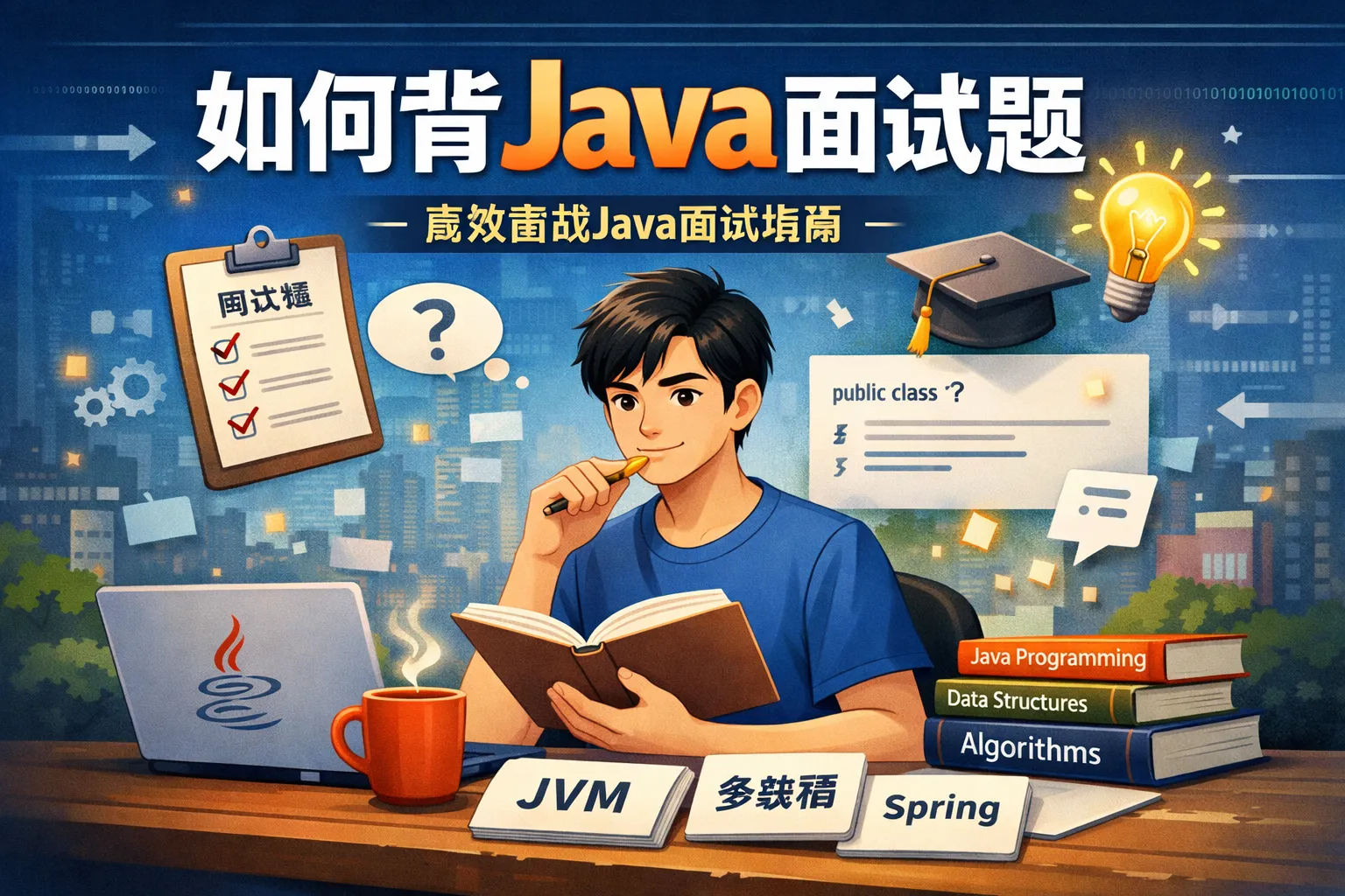 如何背java面试题