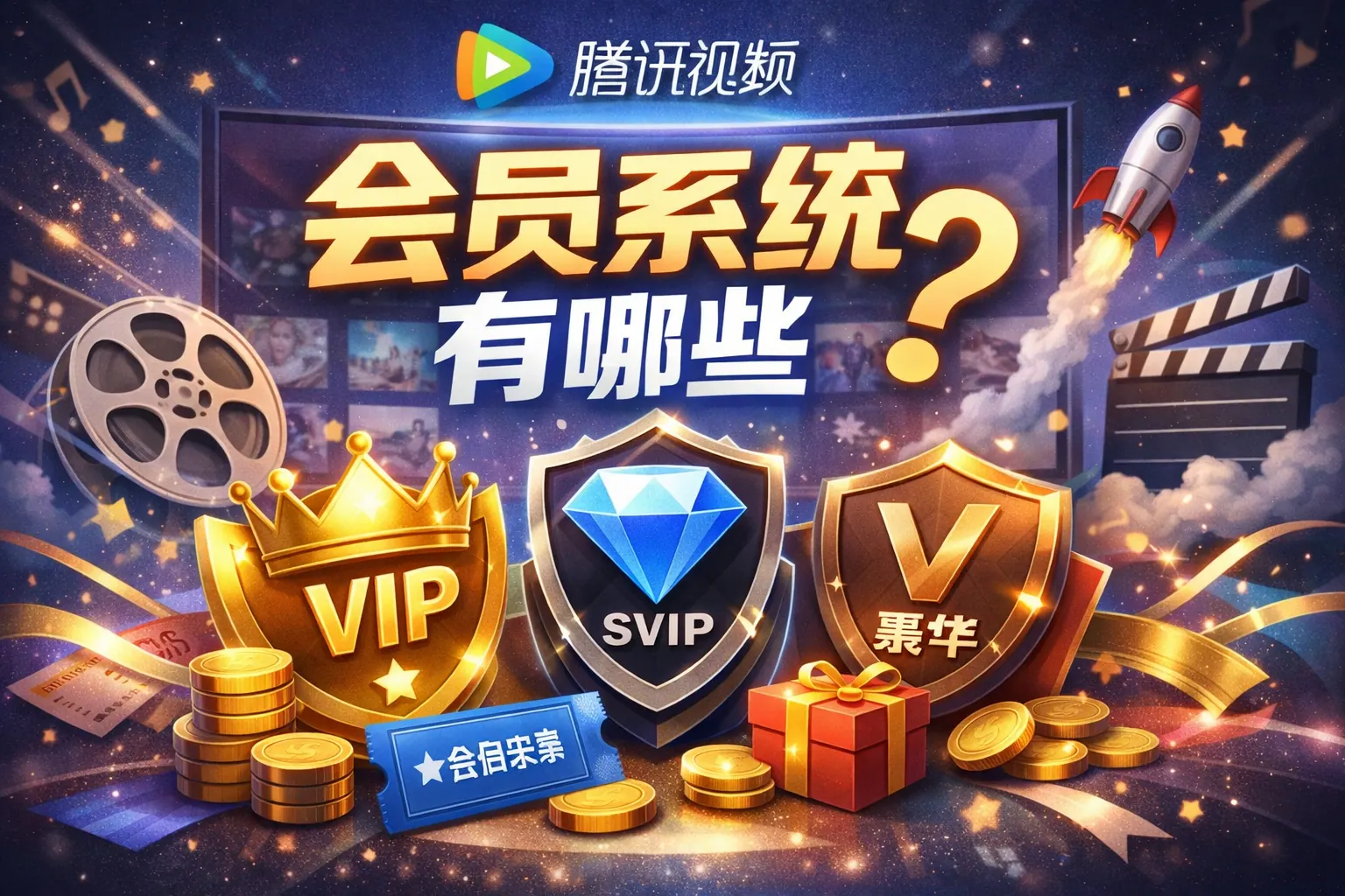 腾讯视频会员系统有哪些