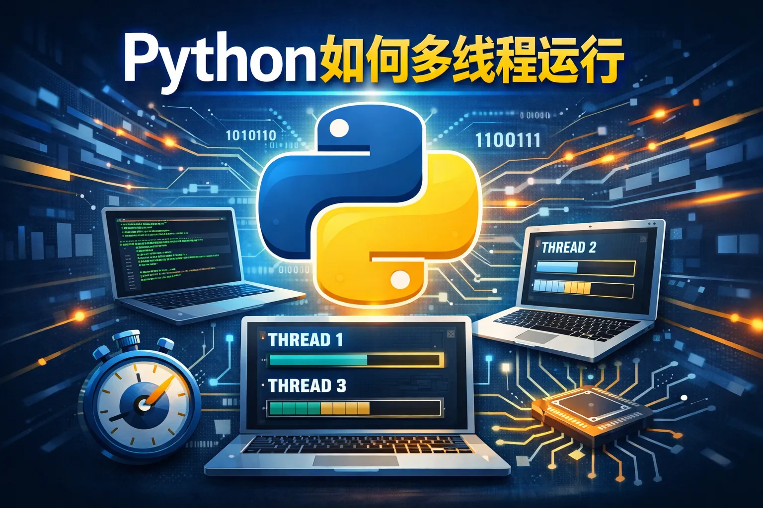 python如何多线程运行