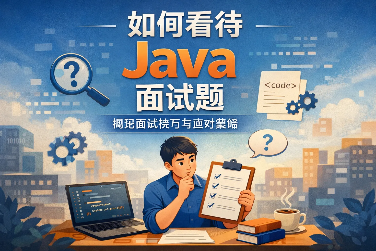 如何看待java面试题