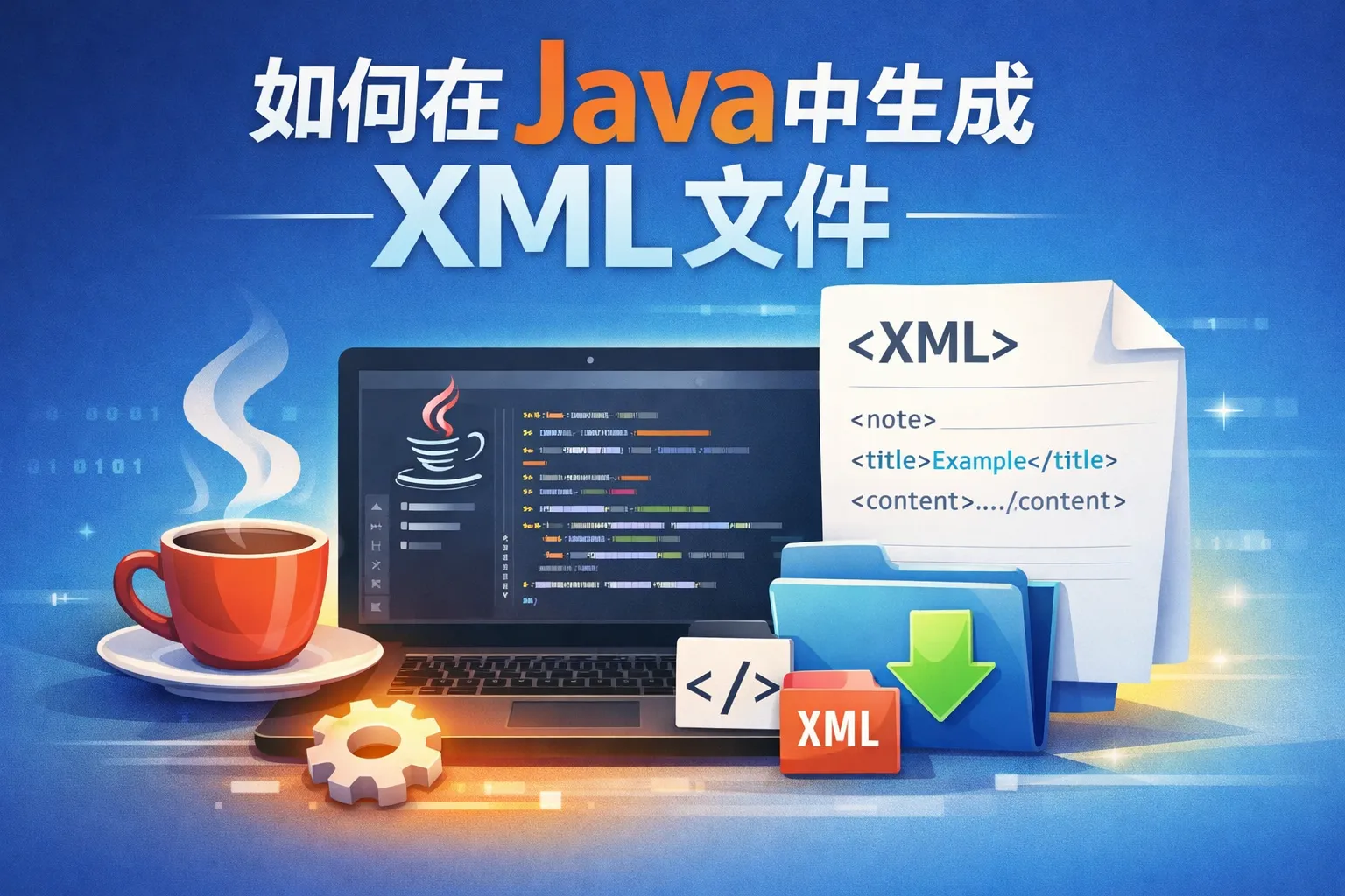 如何在java中生成xml文件