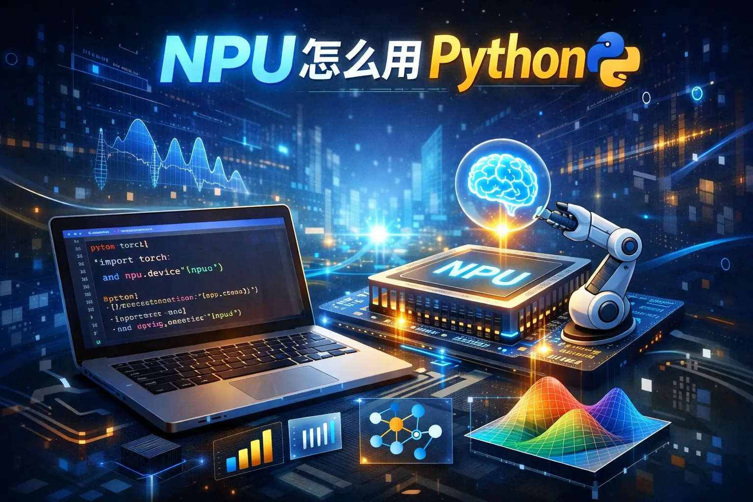 npu怎么用python