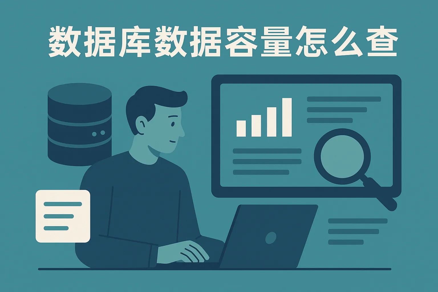 数据库数据容量怎么查