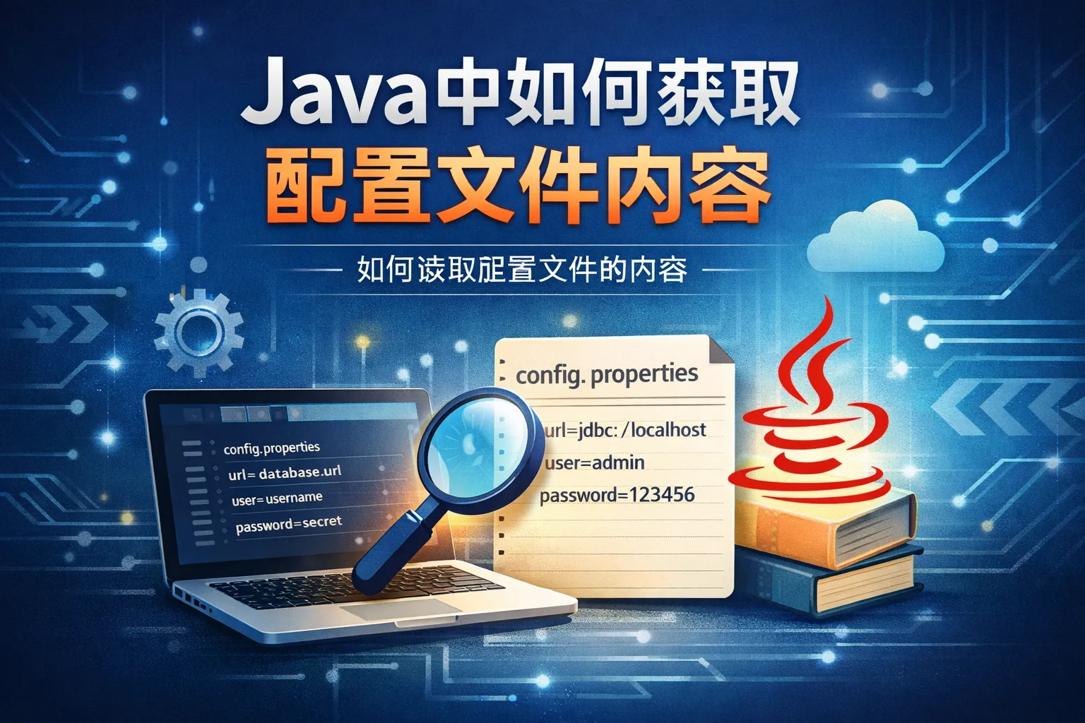 java中如何获取配置文件内容