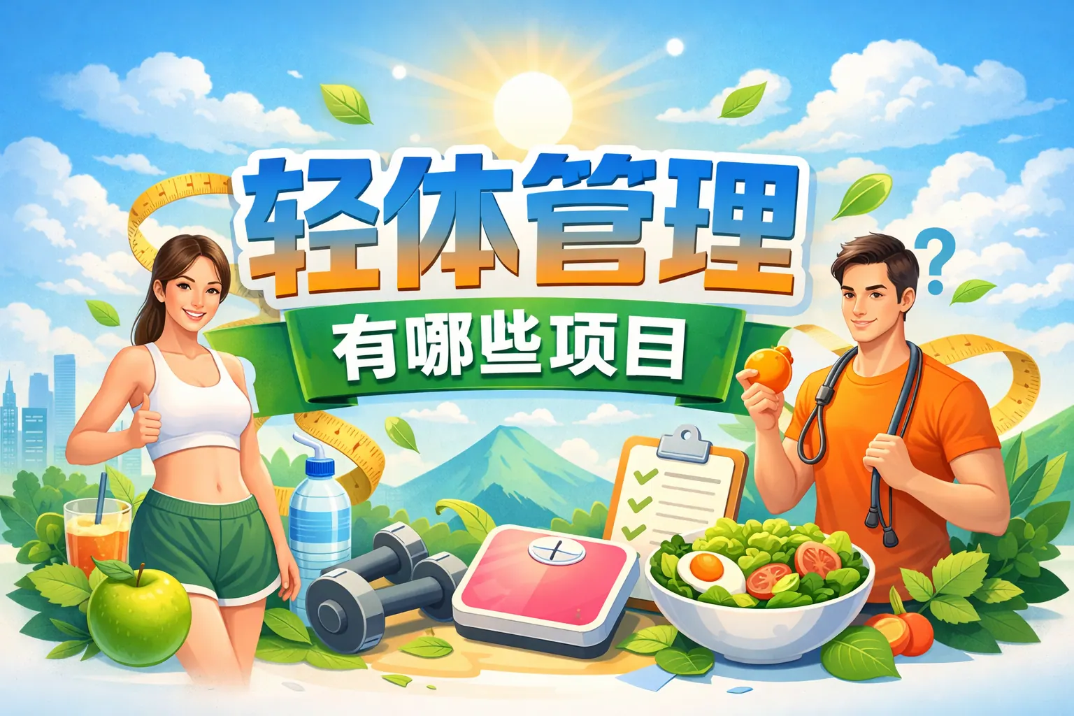 轻体管理有哪些项目