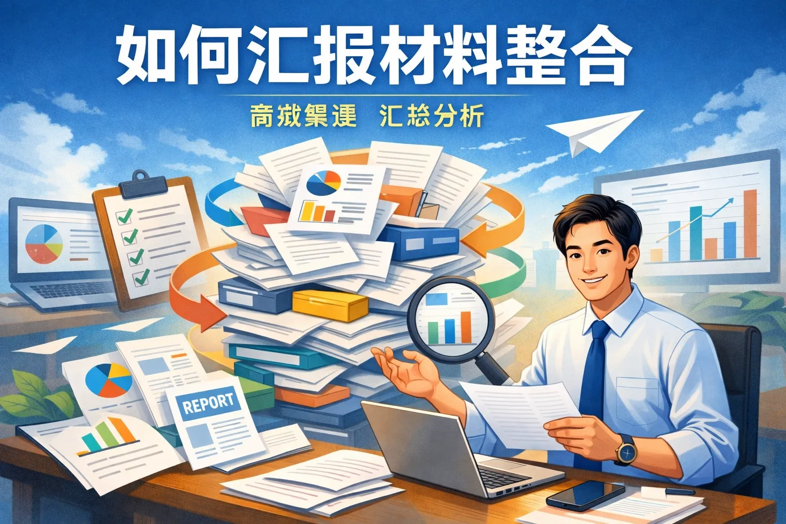 如何汇报材料整合