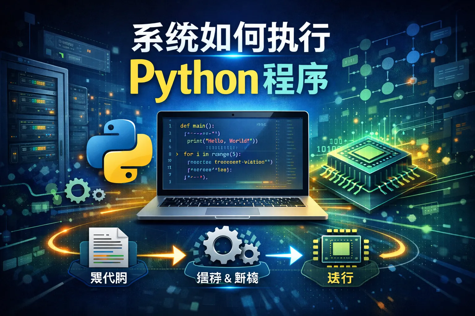 系统如何执行python程序