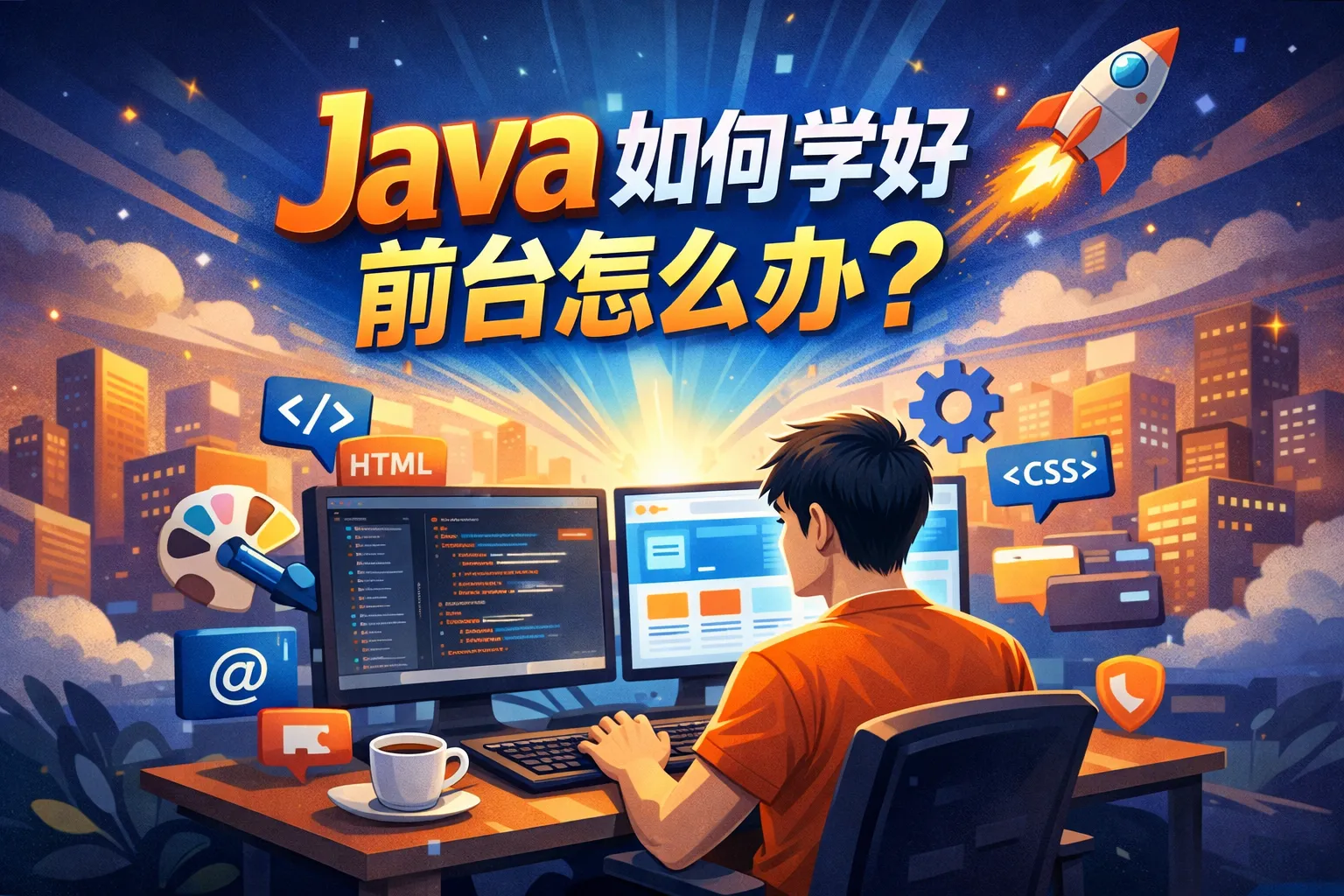 java如何学好前台怎么办