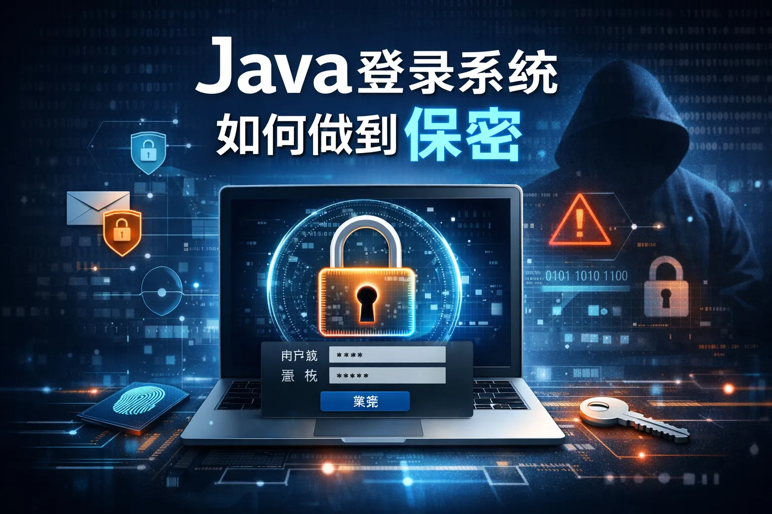 java登录系统如何做到保密