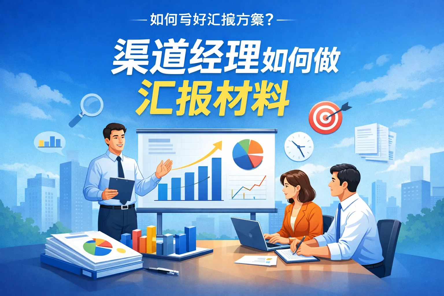 渠道经理如何做汇报材料