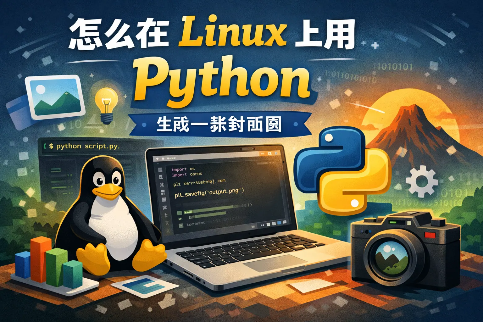 怎么在linux上python
