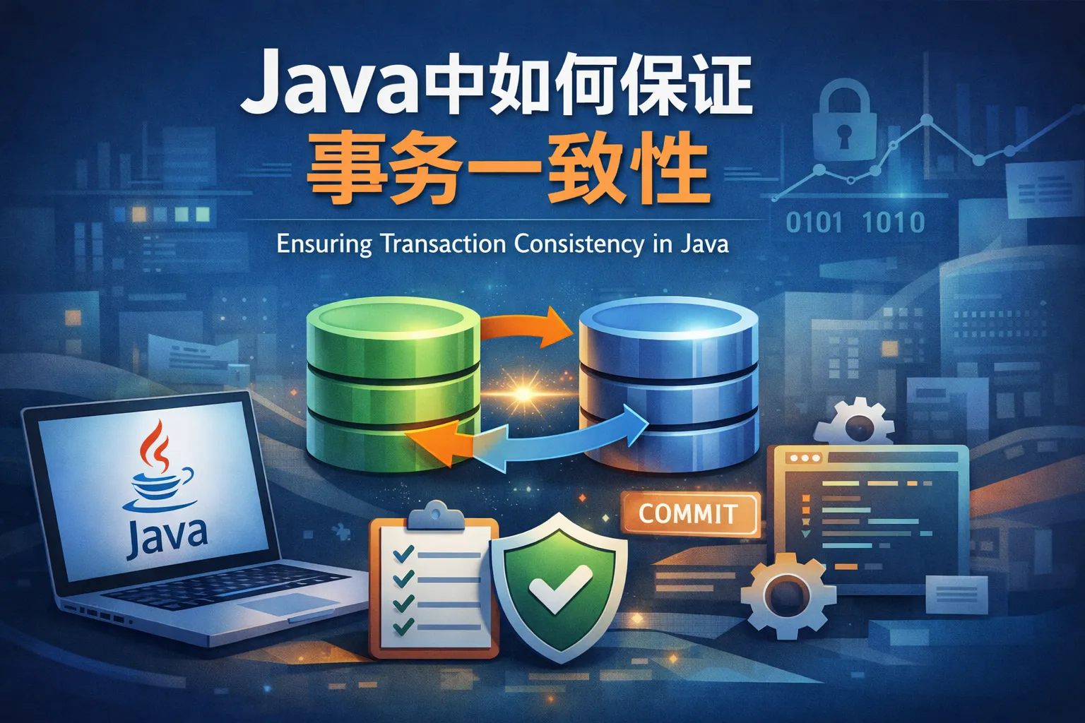 Java中如何保证事务一致性