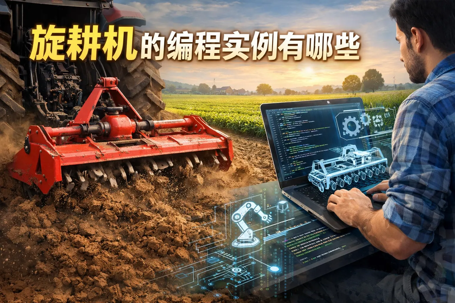 旋耕机的编程实例有哪些