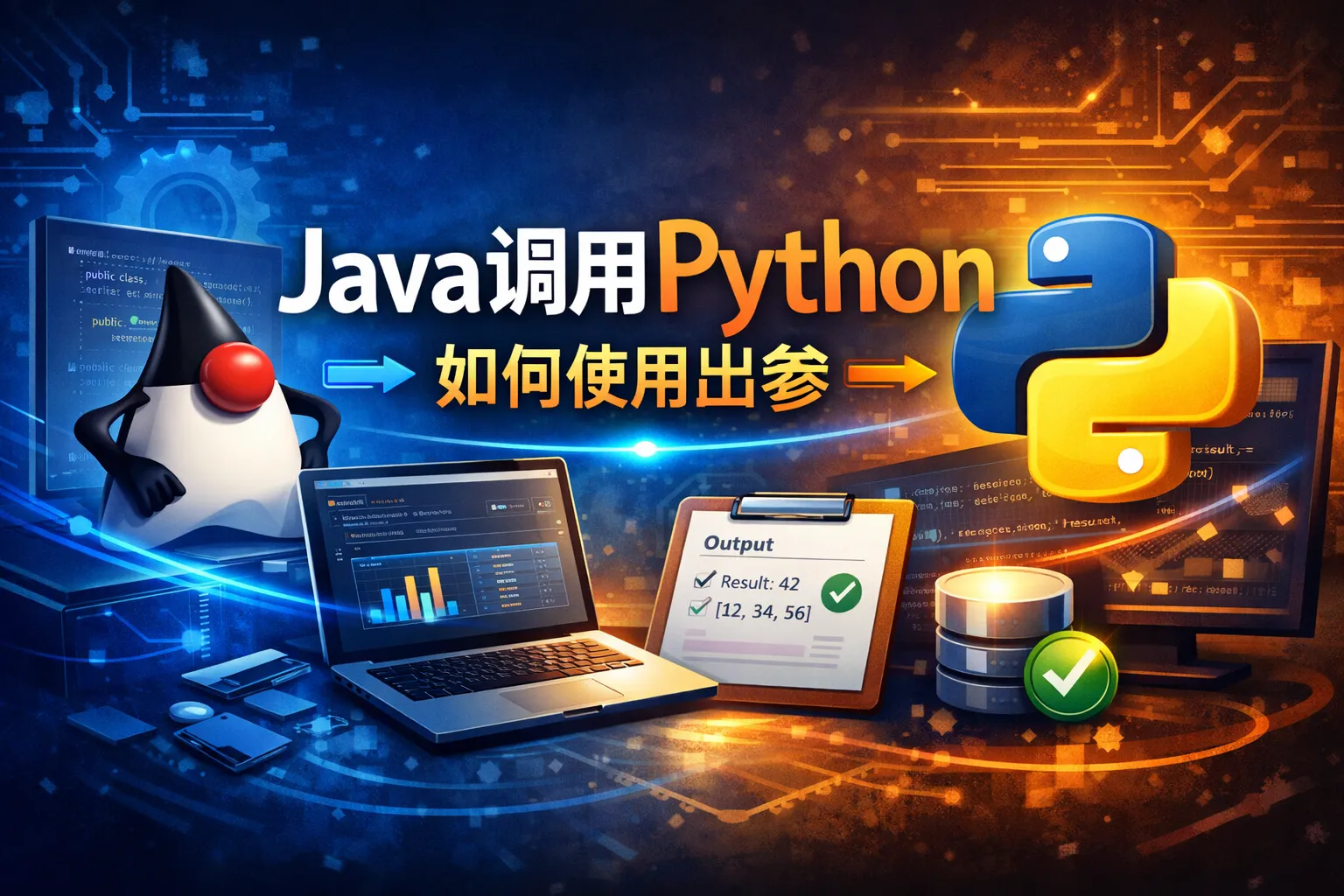 java调用python如何使用出参