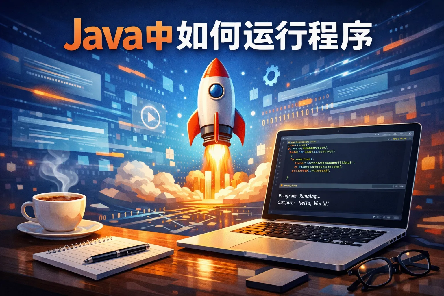 java中如何运行程序