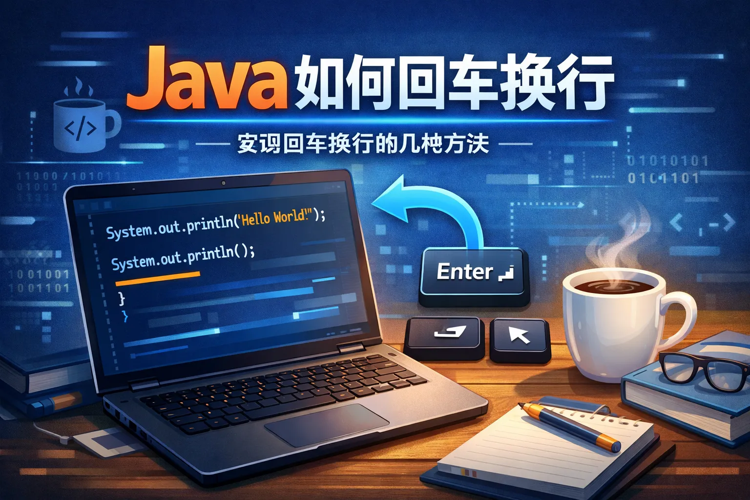 java如何回车换行