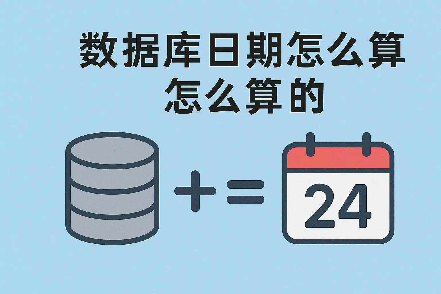 数据库日期怎么算的