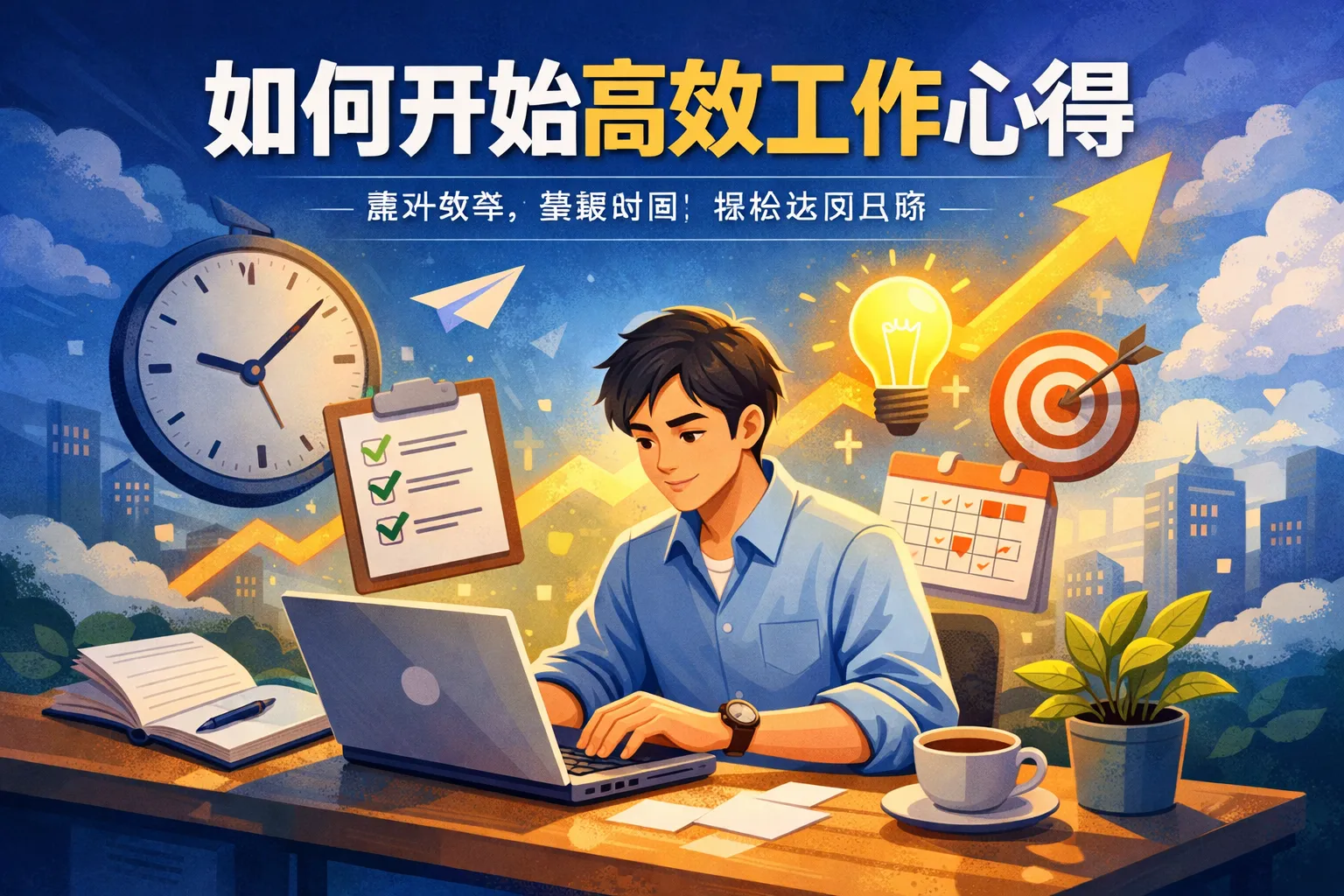 如何开始高效工作心得