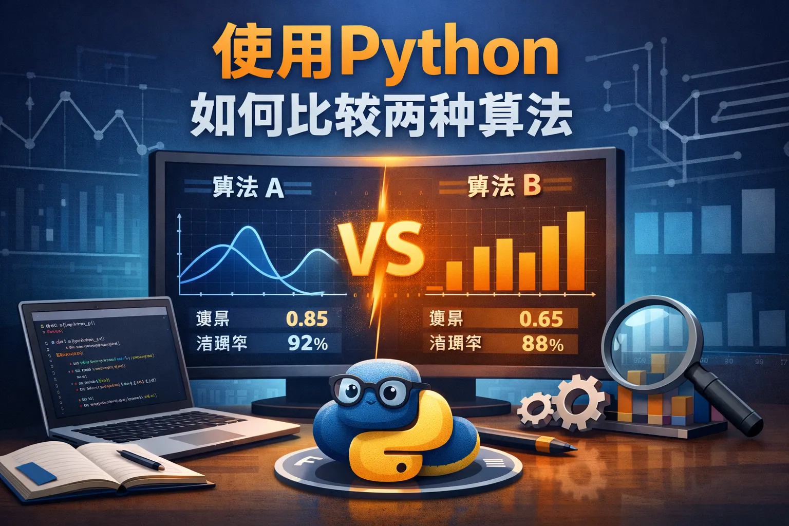 使用python如何比较两种算法