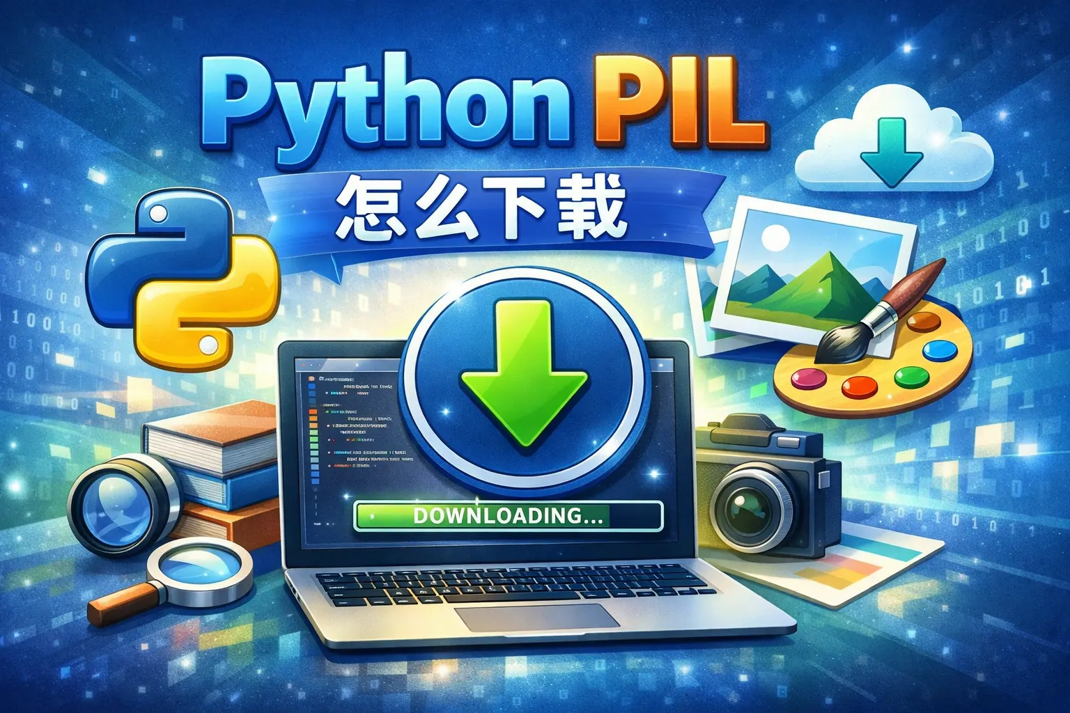 python pil怎么下载