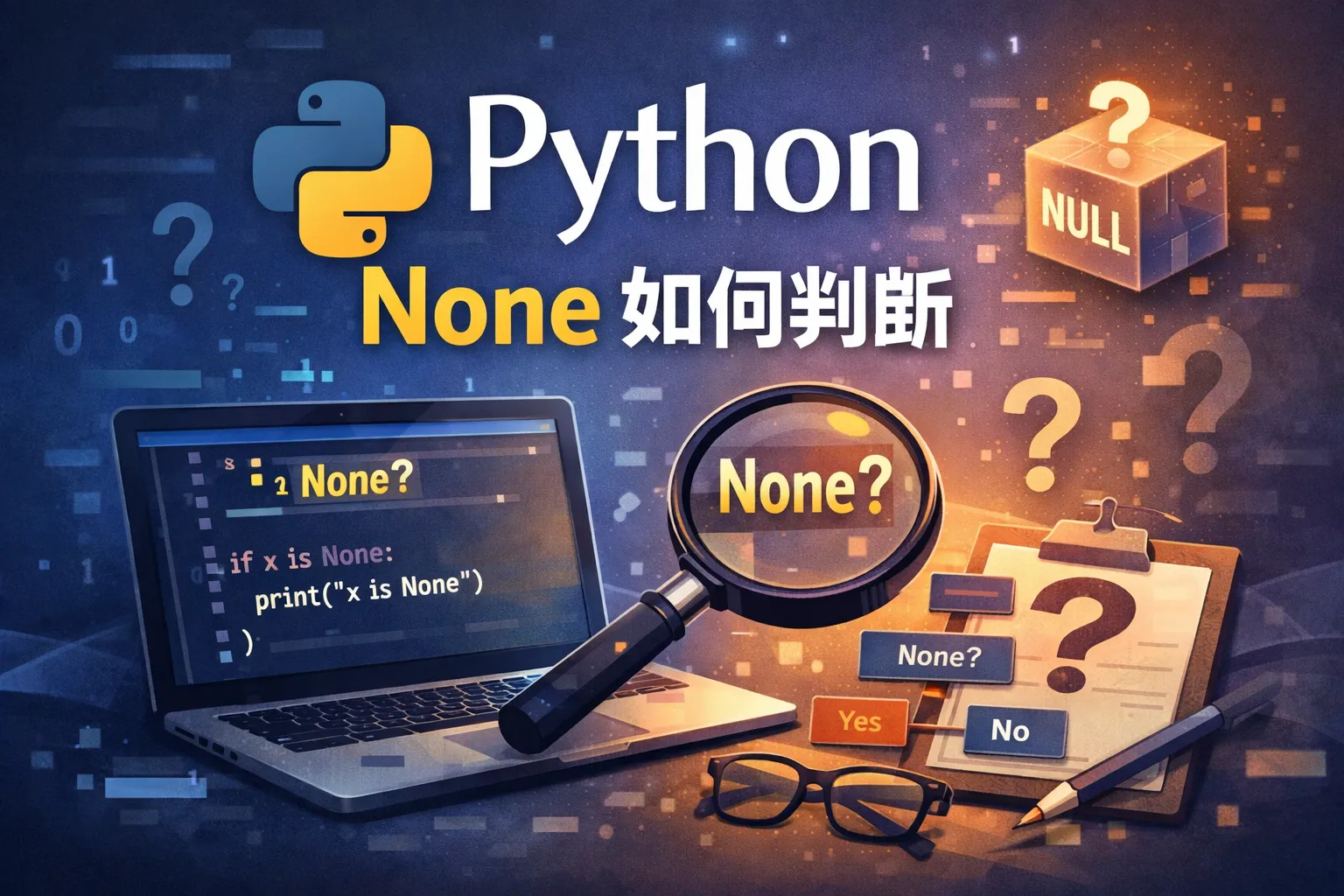 python None如何判断