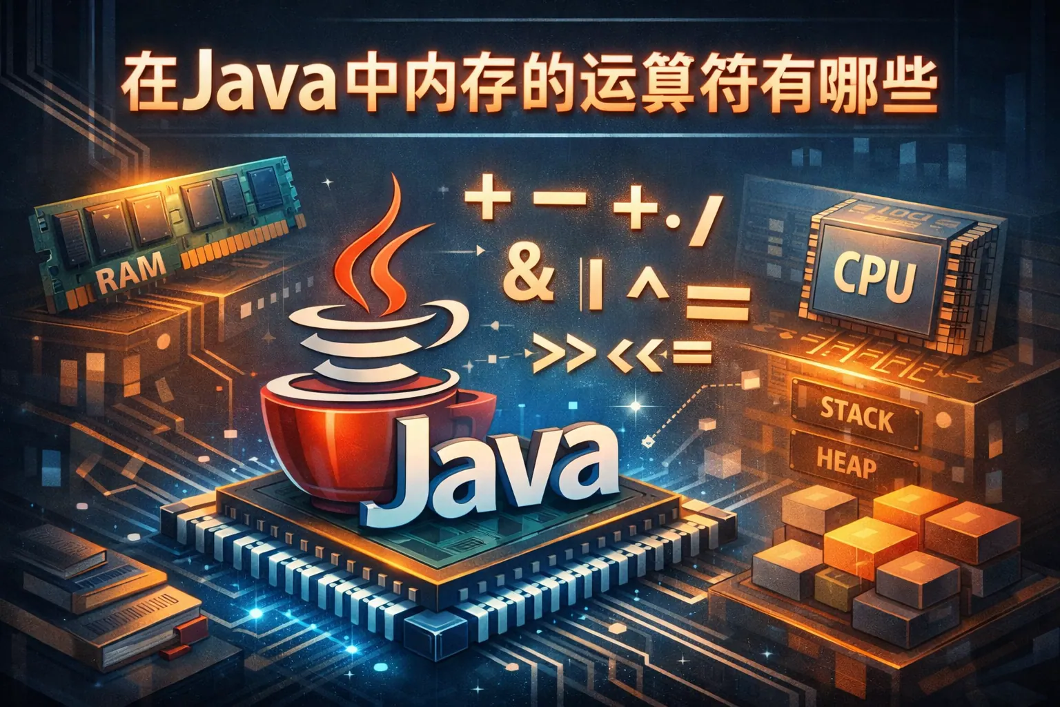 在java中内存的运算符有哪些