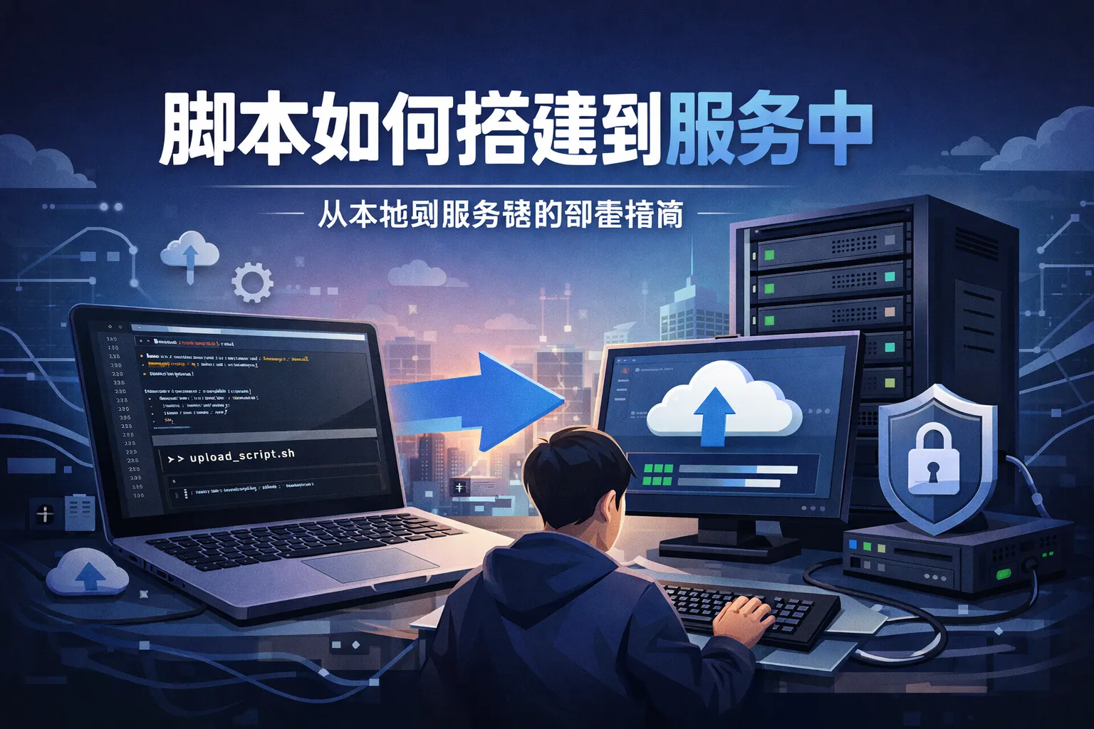 脚本如何搭建到服务器中