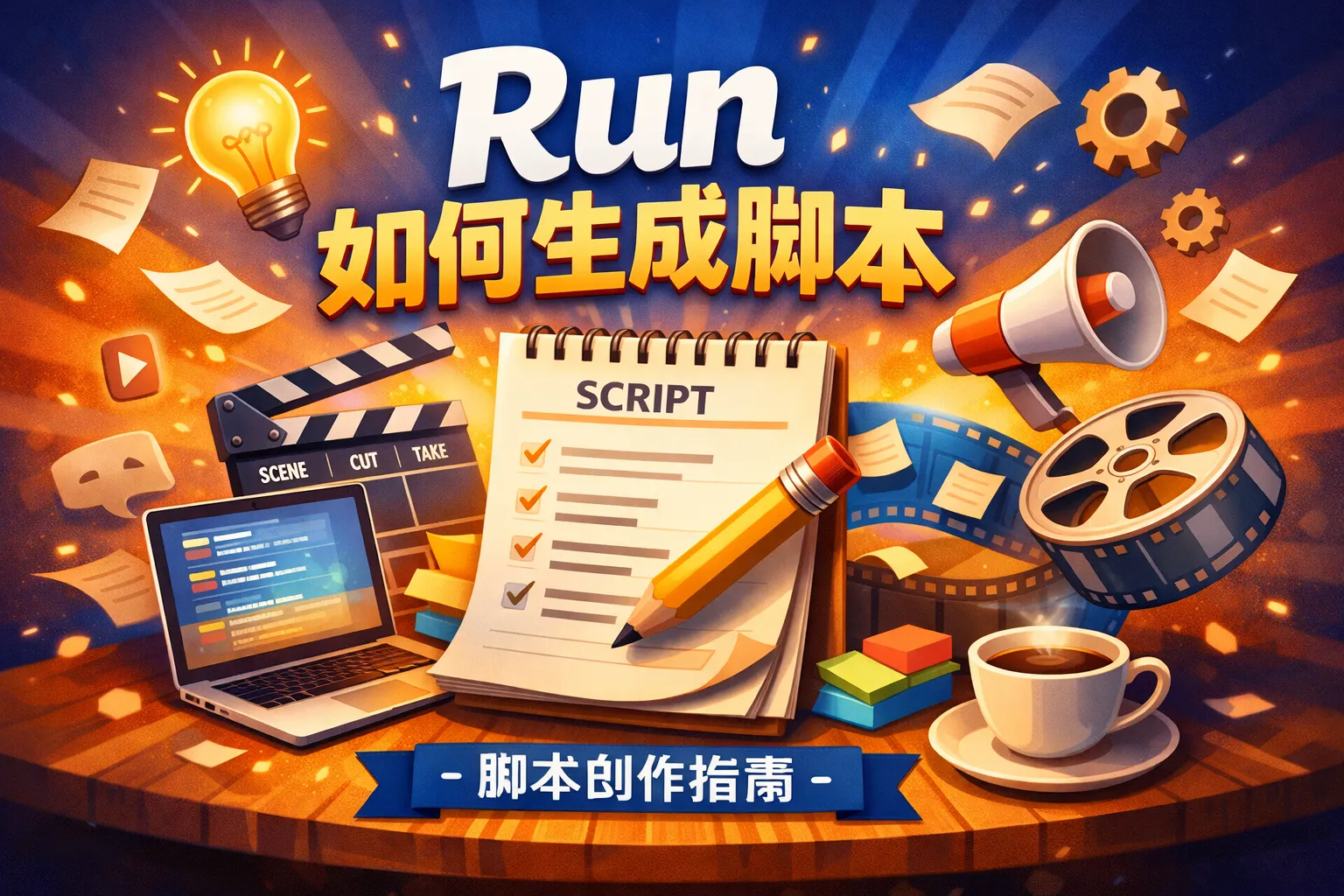 run如何生成脚本