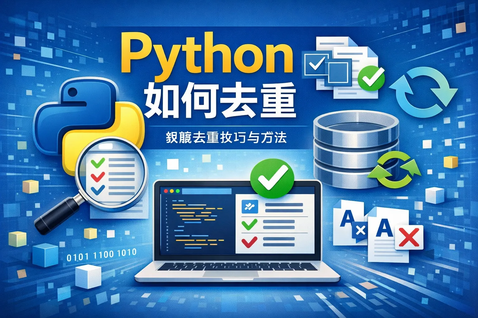 python如何去重