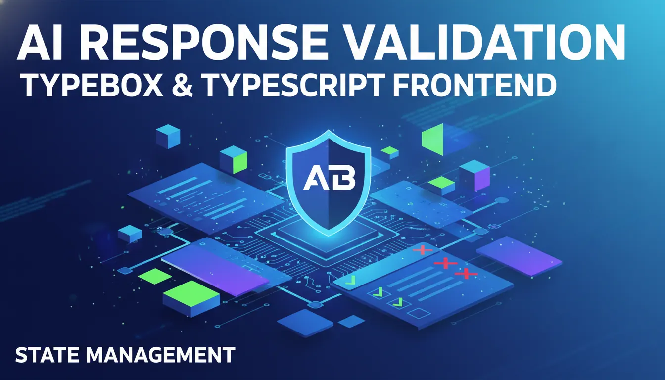 TypeScript 前端接入 TypeBox 时 AI 响应校验状态怎么管理