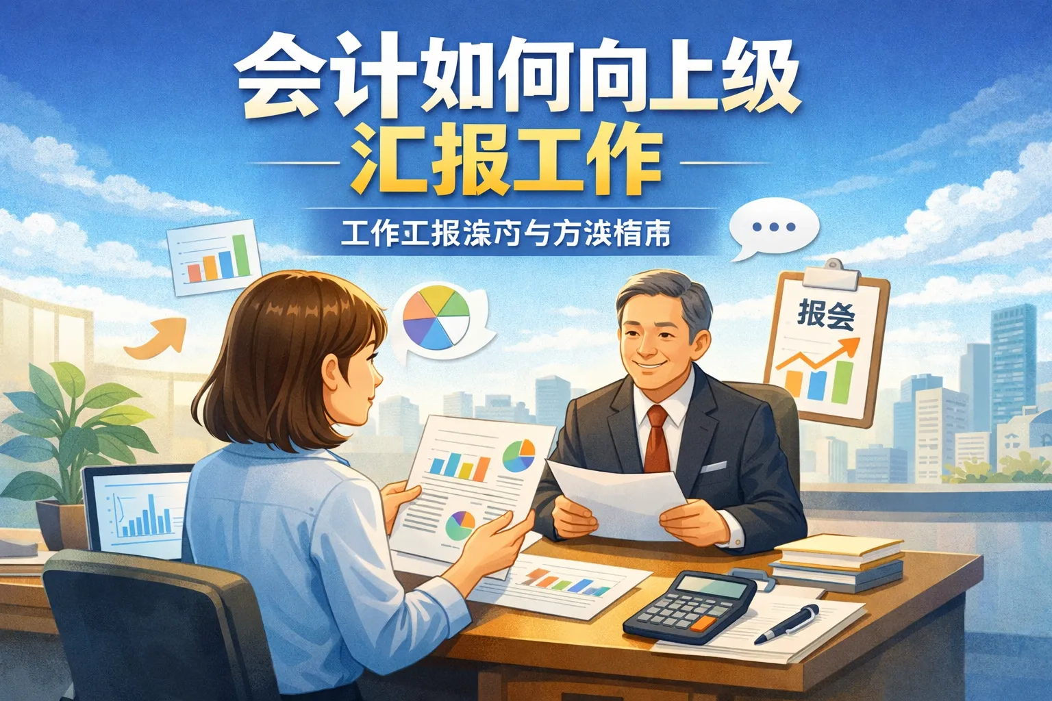 会计如何向上级汇报工作