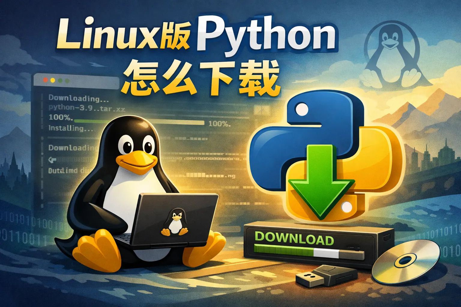 Linux版Python怎么下载