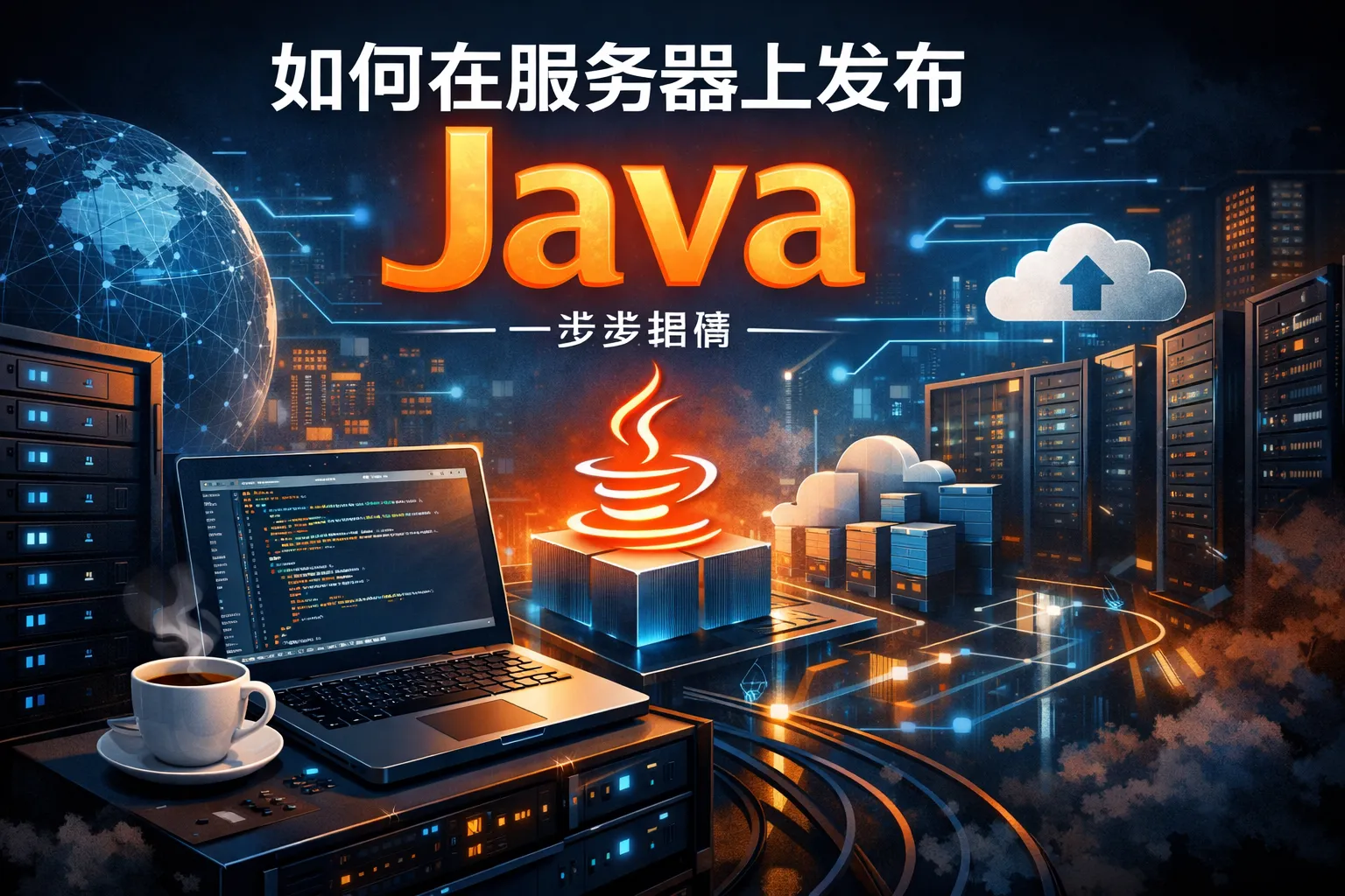 如何在服务器上发布java