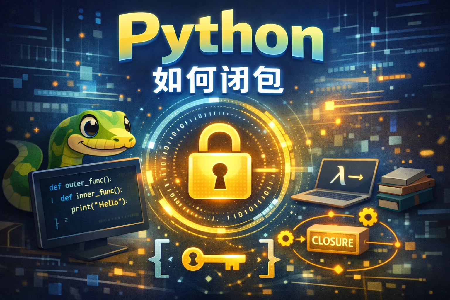 python如何闭包