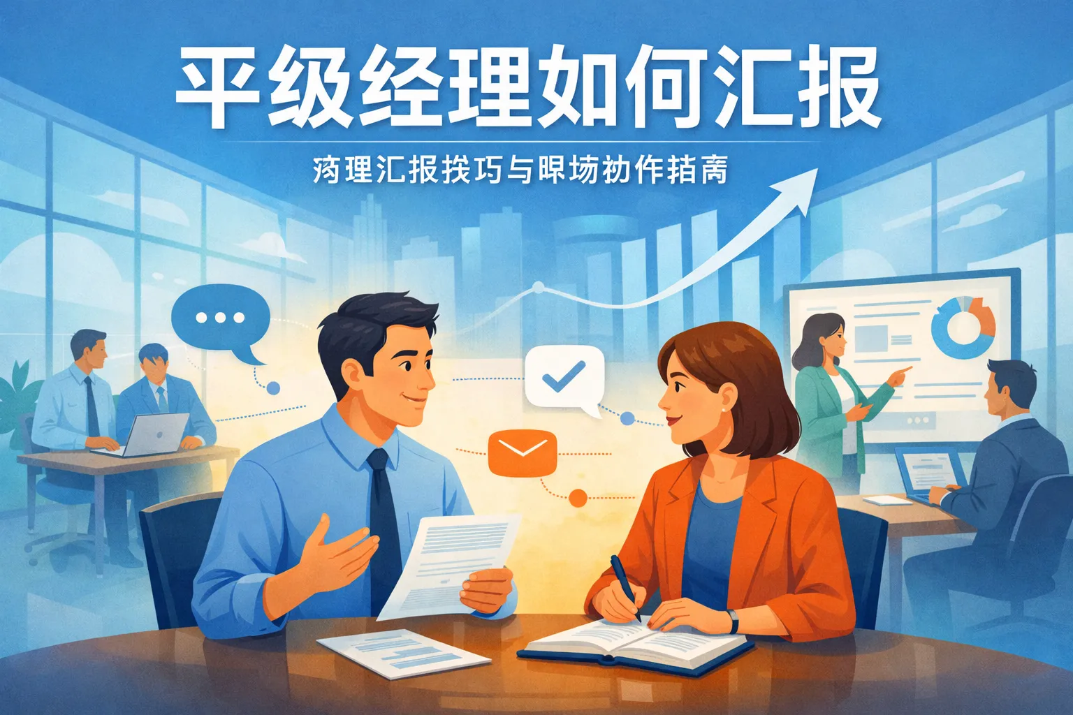 平级经理如何汇报