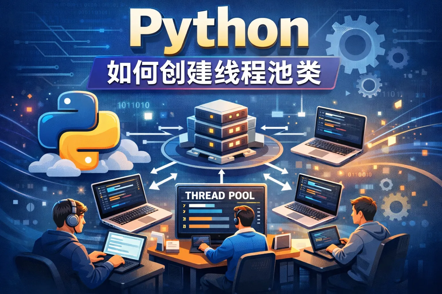 python如何创建线程池类