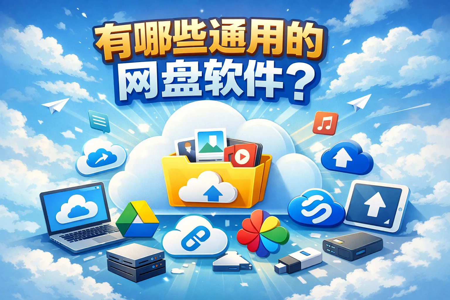 有哪些通用的网盘软件